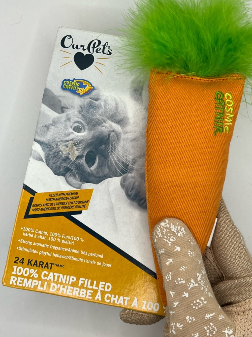 Catnip Carrot Cat Toy